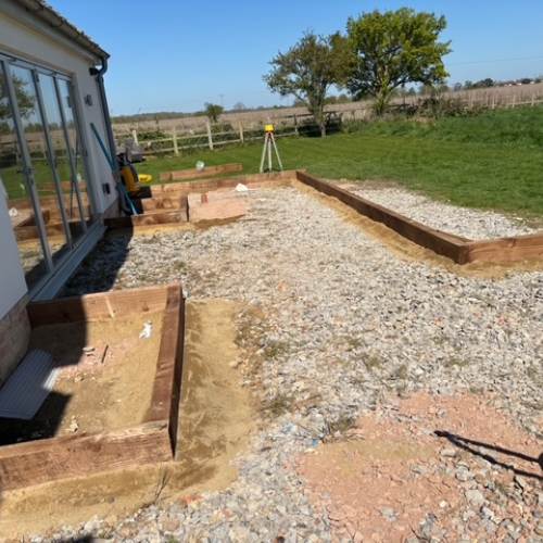 Construction project in Bedford