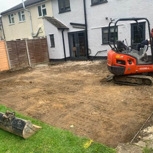Construction project in Bedford