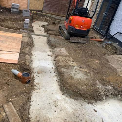 Construction project photo in Bedford